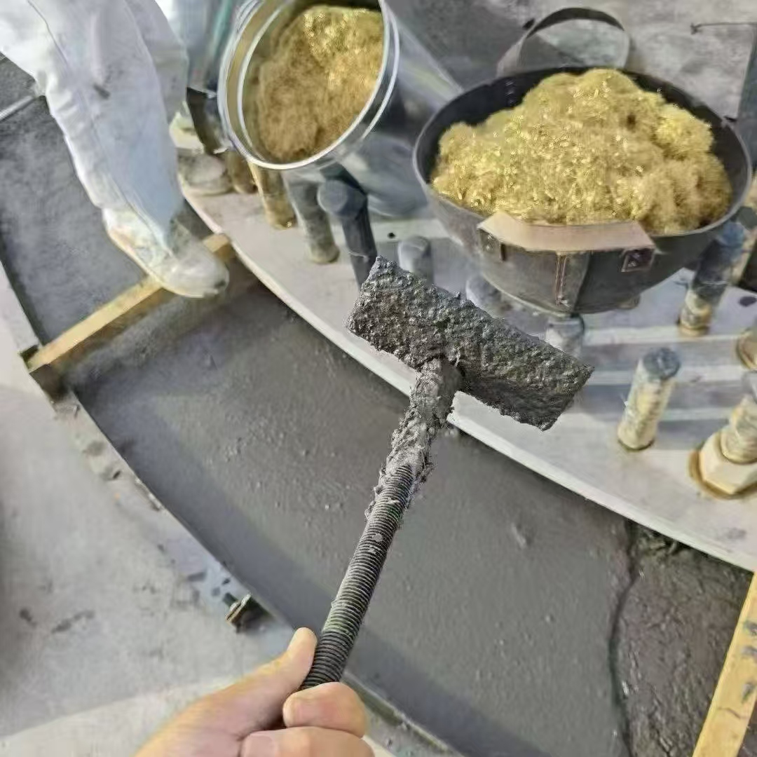 梁园C120钢纤维高强无收灌浆料 轧机压缩机汽轮机发电机锻压设备底座灌浆材料